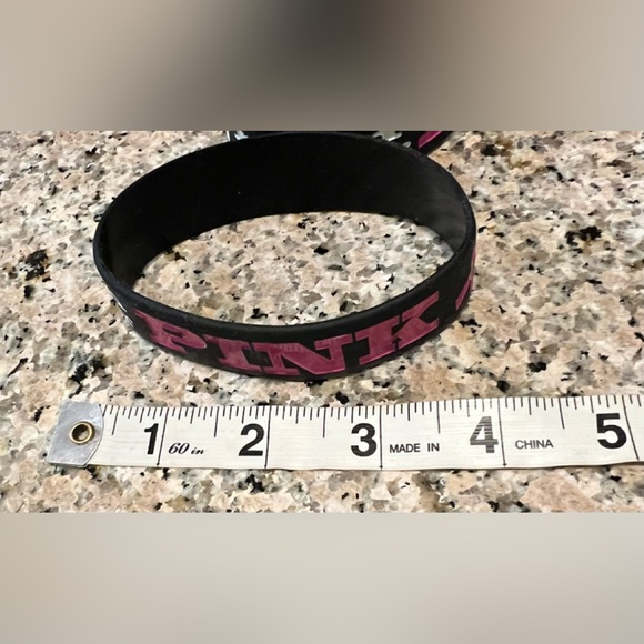 REAL MEN WEAR PINK WRISTBAND (OS) - Picture 8 of 9